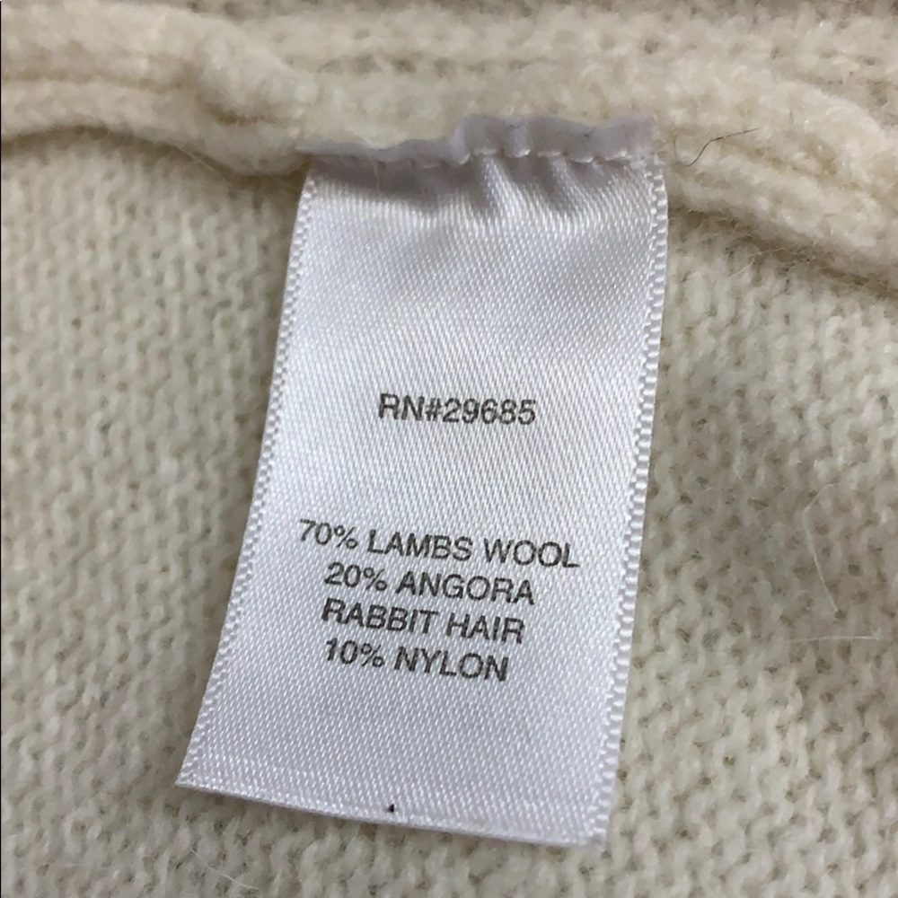 Size L Pendleton Open Front Wool Blend Cardigan - image 4